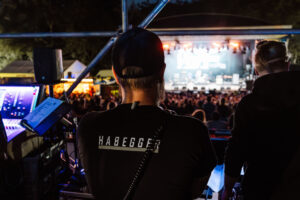 Auch in diesem Jahr waren wir für vielfältige Technikinstallationen – wortwörtlich verteilt über das gesamte Inselgelände – verantwortlich